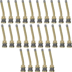 TR571-13 Brass Truck Wheel Valve Stem 3-3/8" 13° Bend Pack of 25