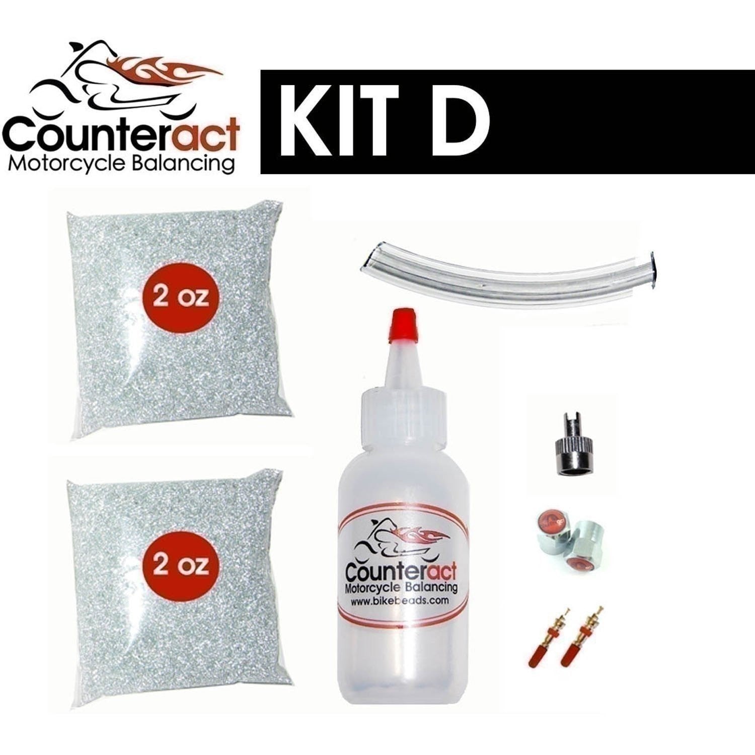 Counteract Motorcycle Balance Beads DIY Kit D - 2oz for Smooth Riding