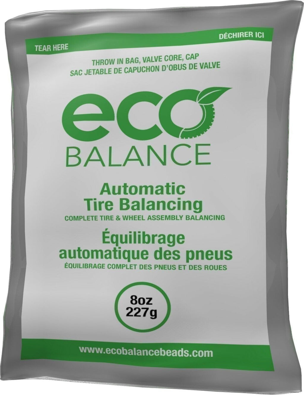 ECO Balance 08EB Tire Balancing Beads 8oz 5 Bags for Smooth Ride