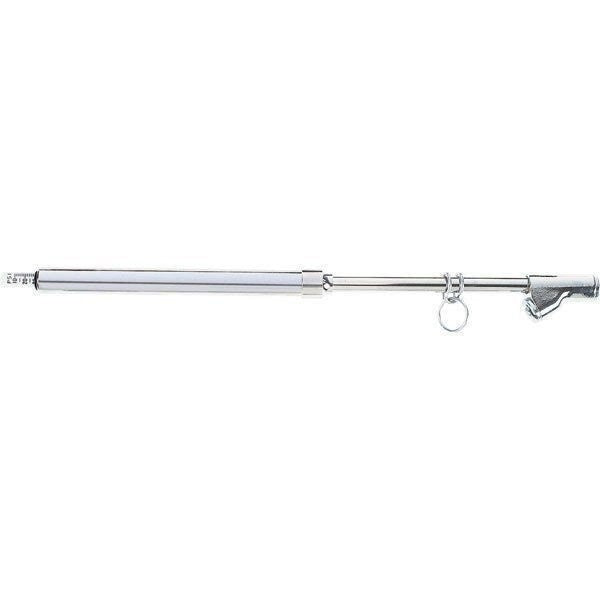 Heavy Duty Dual Foot Truck Tire Air Gauge Metal Indicator Straight & Angle