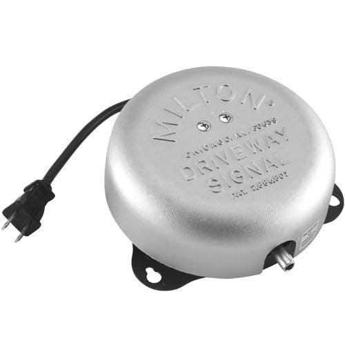 Milton 805 Gas Station Driveway Signal Bell Vintage Service Alert