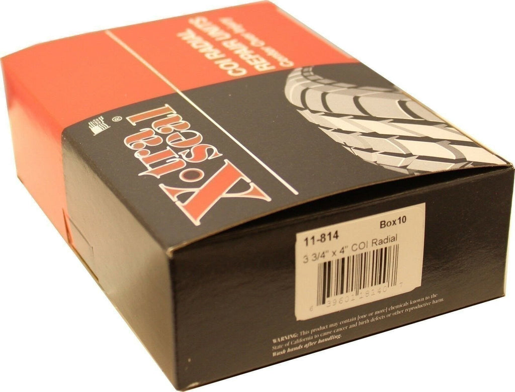 Xtra Seal 11-814 Radial Tire Patch 3.75"x4" Repair Box of 10 COI