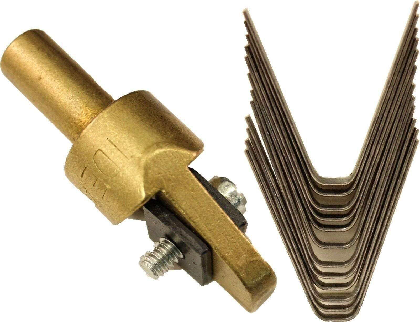 Ideal Tire Groover Regroover #4 7/32" Brass Head with 12 Square Blades
