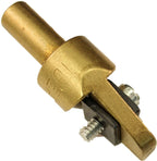 Ideal Tire Groover Regroover #4 7/32" Brass Head with 12 Square Blades