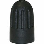 Schrader 20595 TPMS Valve Cap Black Plastic with O-Ring 100 Pack