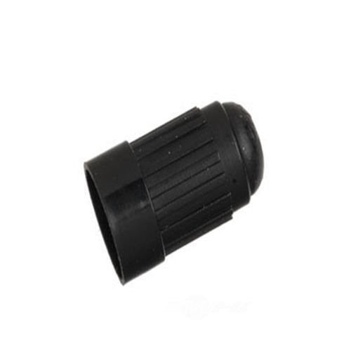 Schrader 20595 TPMS Valve Cap Black Plastic with O-Ring 100 Pack