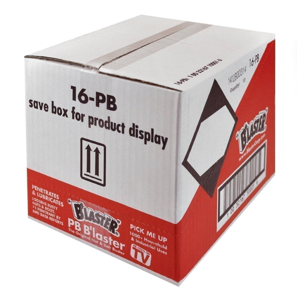 B'laster 16-PB Rust Free Penetrating Catalyst 11oz Pack of 12 - Heavy Duty