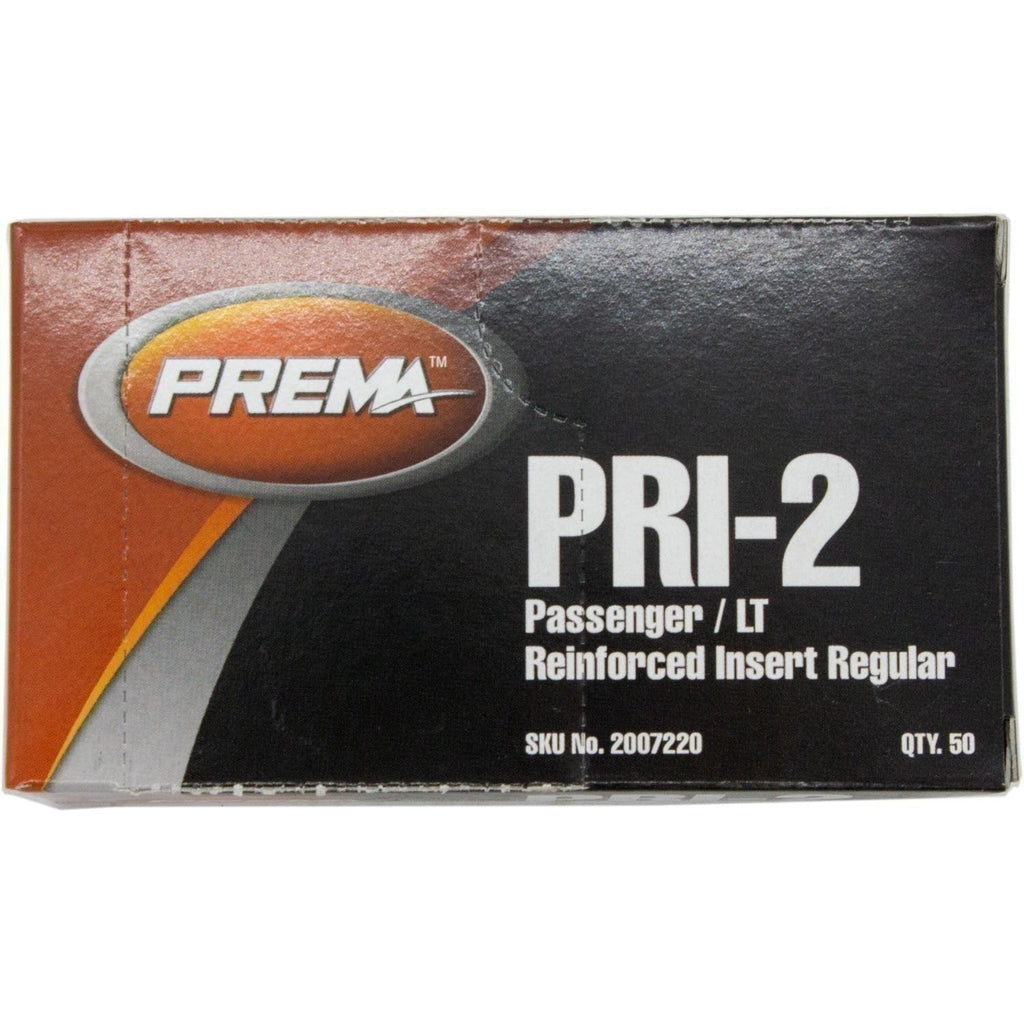 Prema PRI-2 Reinforced Inserts 3-3/4" Long Box of 50 Durable Fasteners