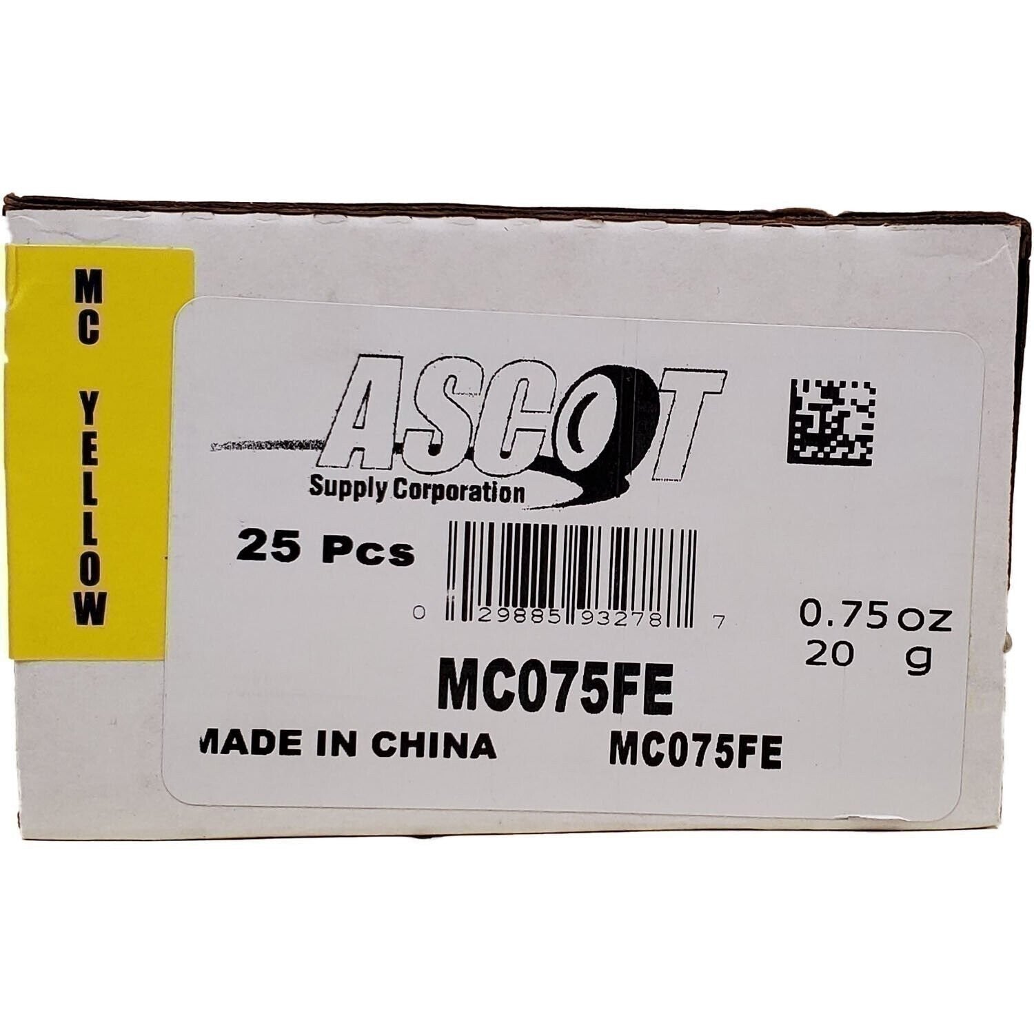 Perfect Equipment MC075FE 0.75oz Coated Steel Wheel Weights - Box of 25
