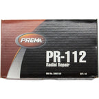Prema PR-112 Radial Tire Patch 3"x4.75" 1 Ply Box of 10 Patches