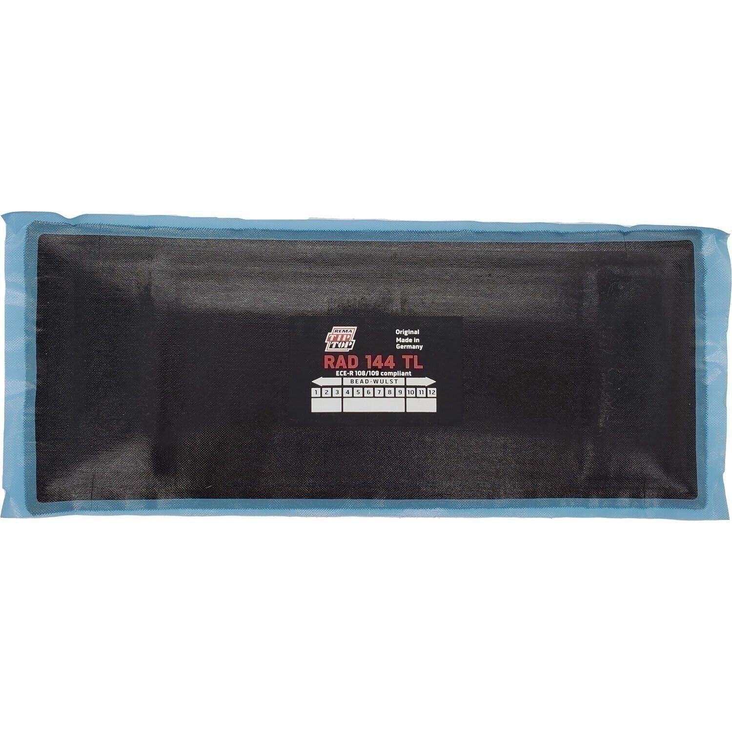 REMA TIP TOP RAD-144 Radial Tire Repair Patch 13"x5" 4ply Box of 10