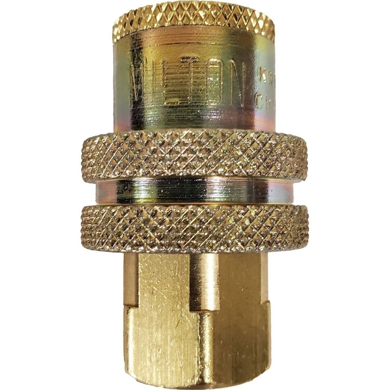 Milton 787 1/4" FPT Tru Flate T Style Air Hose Coupler Connector