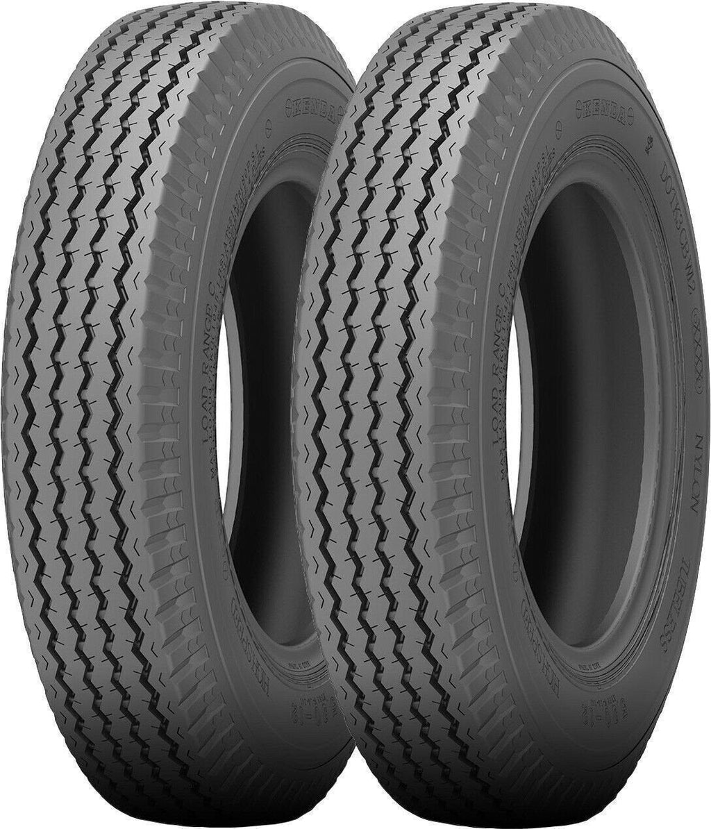 Kenda Loadstar K353 4.80-12 Bias Trailer Tire 4 Ply LRB Pack of 2