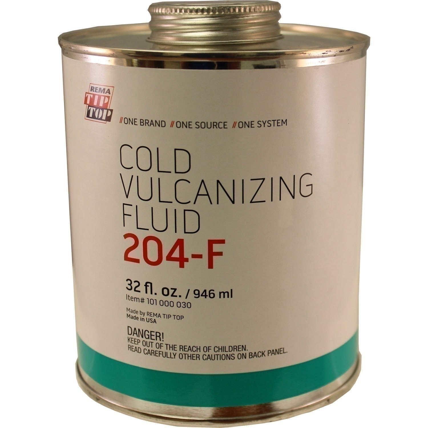 REMA TIP TOP 204-F Cold Vulcanizing Tire Repair Cement 32oz Fluid
