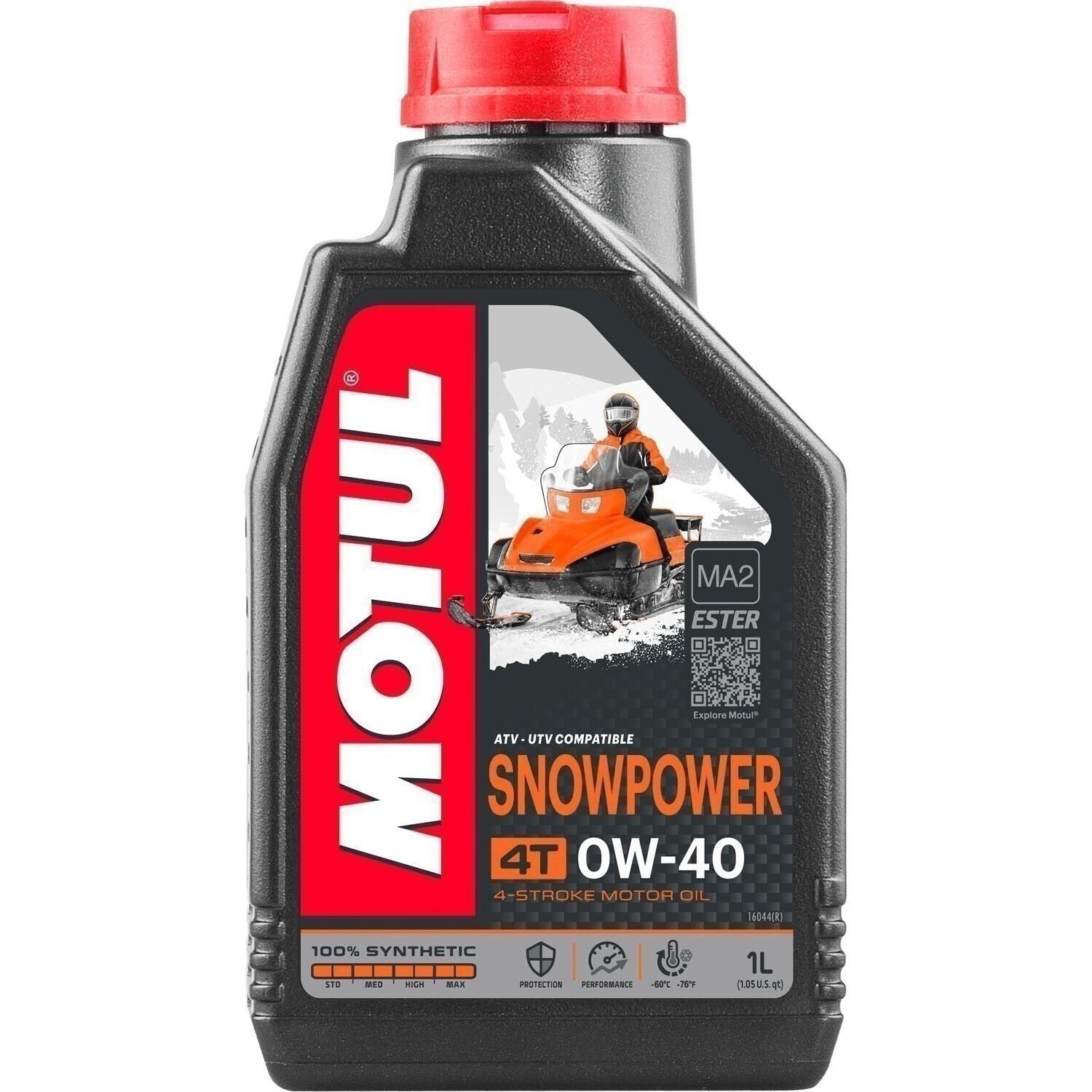 Motul Snowpower 0W40 4T ATV UTV Motor Oil 1L High Performance Synthetic