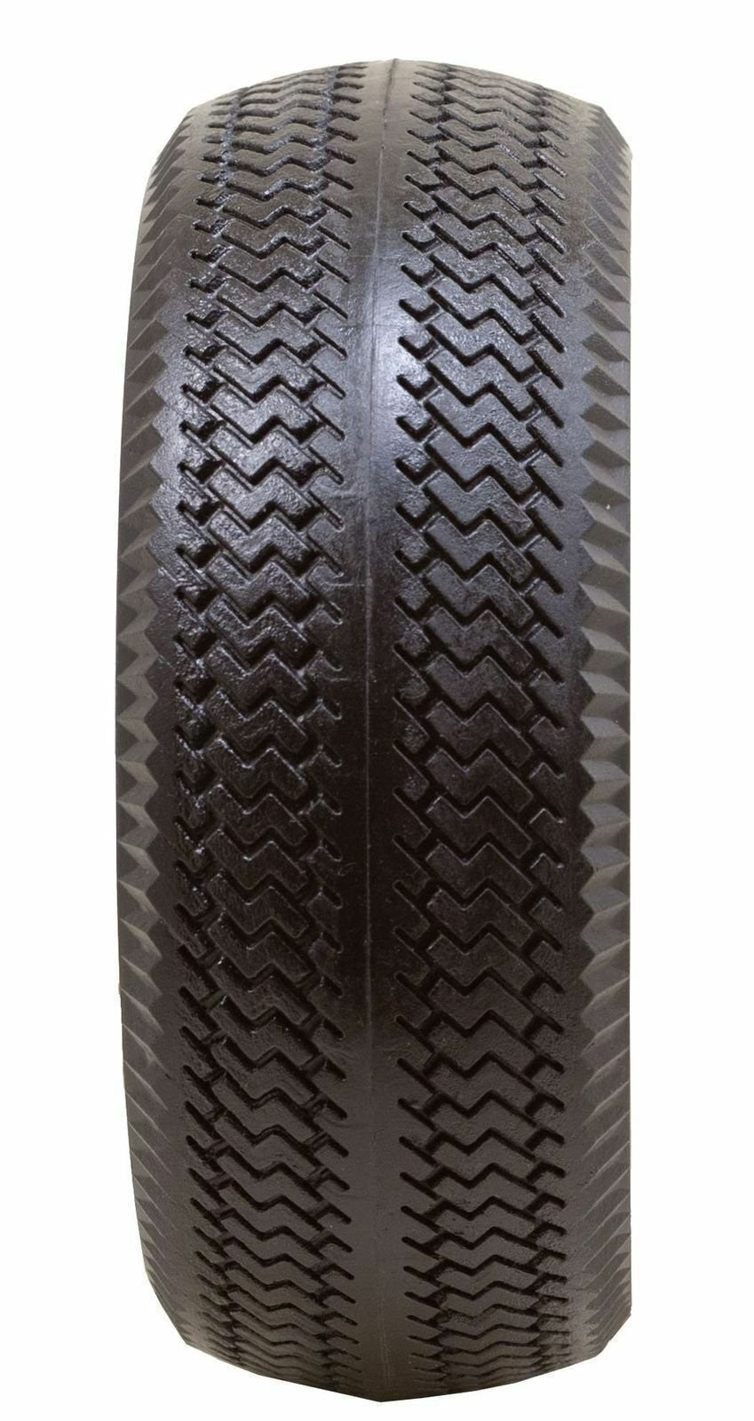 Marathon 00026P Flat Free Sawtooth Utility Tire 2.80/2.50-4 Rim Pack of 2