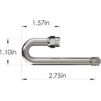 Dill 370 180° RV Valve Stem Extension – Durable Tire Valve Accessory