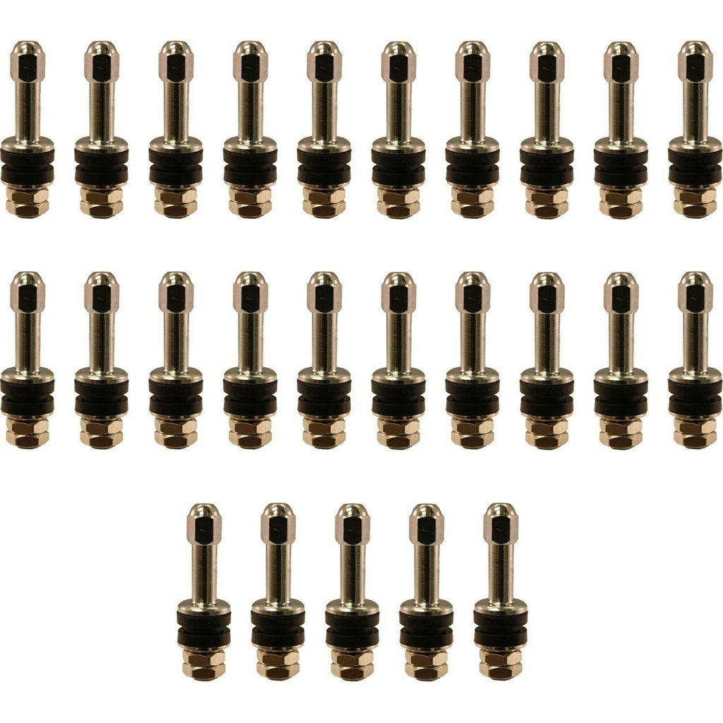 TV6040 Einky Chrome Valve Stem 1-3/4" High Performance Pack of 25
