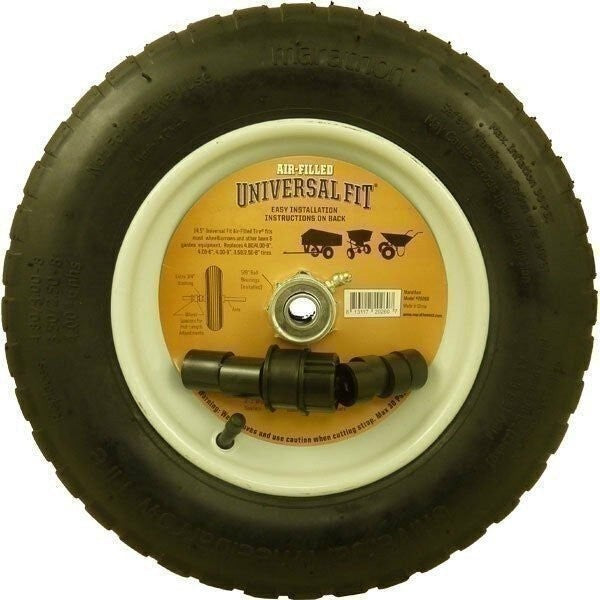 Marathon 20265 Air Wheelbarrow Tire 4.80/4.00-8 Pneumatic Pack of 2