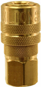 Milton 715 1/4" FPT M-Style Coupler Pack of 4 - Air Hose Fittings