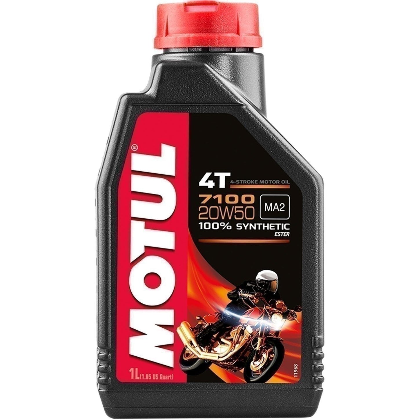 Motul 7100 4T 20W50 Synthetic Motor Oil 1L - High Performance Engine Oil