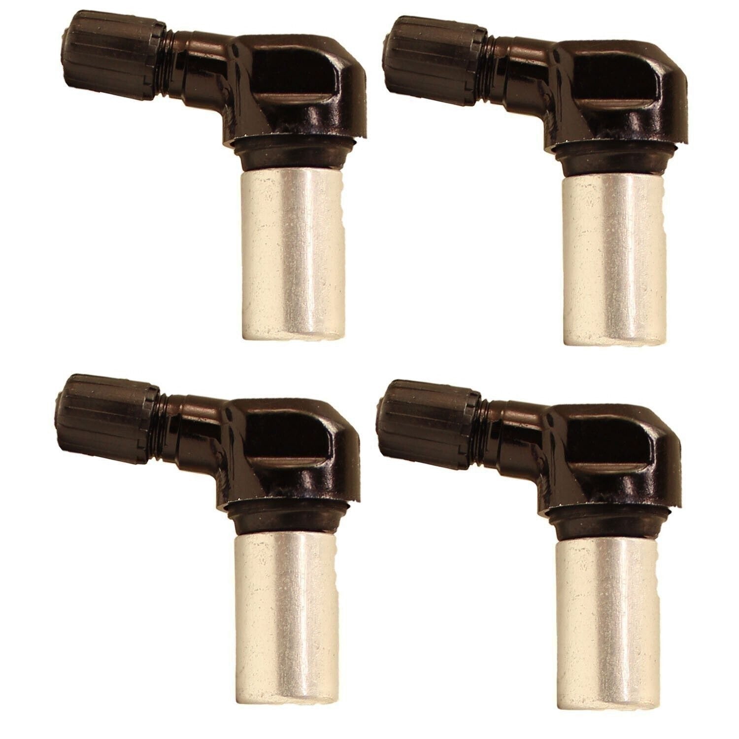 Schrader 25082-4 Black Angled Valve Assembly 4-Pack for 33900 EZ Sensor