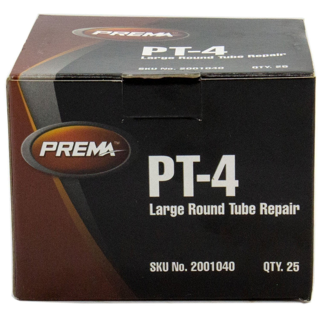 Prema PT-4 3" Large Round Tube Patches Box of 25 - Durable Repair Patch
