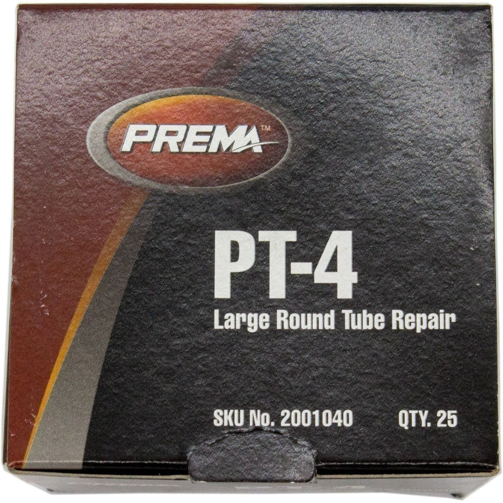 Prema PT-4 3" Large Round Tube Patches Box of 25 - Durable Repair Patch