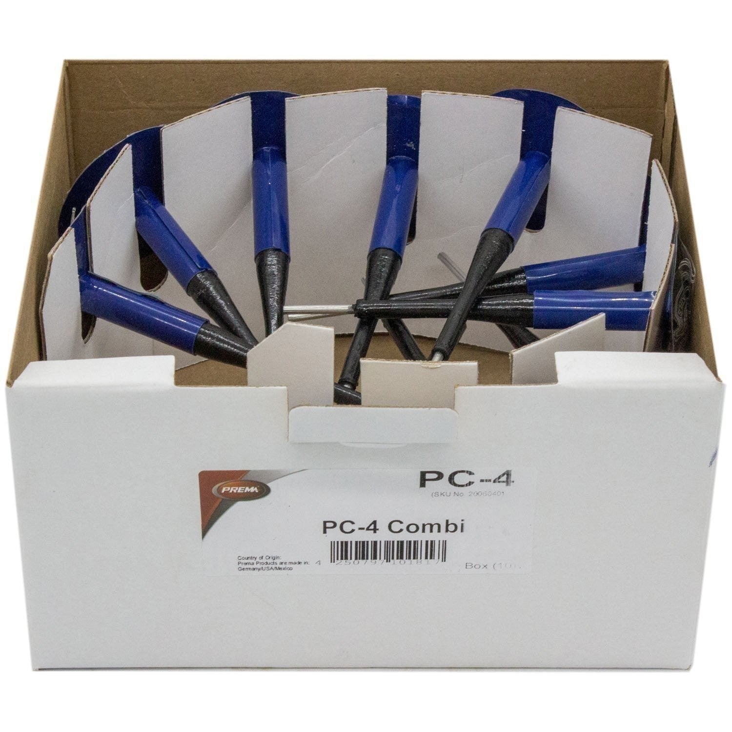 Prema PC-4 Combi Patch Plug with Wire 3/8" - Box of 10 Units
