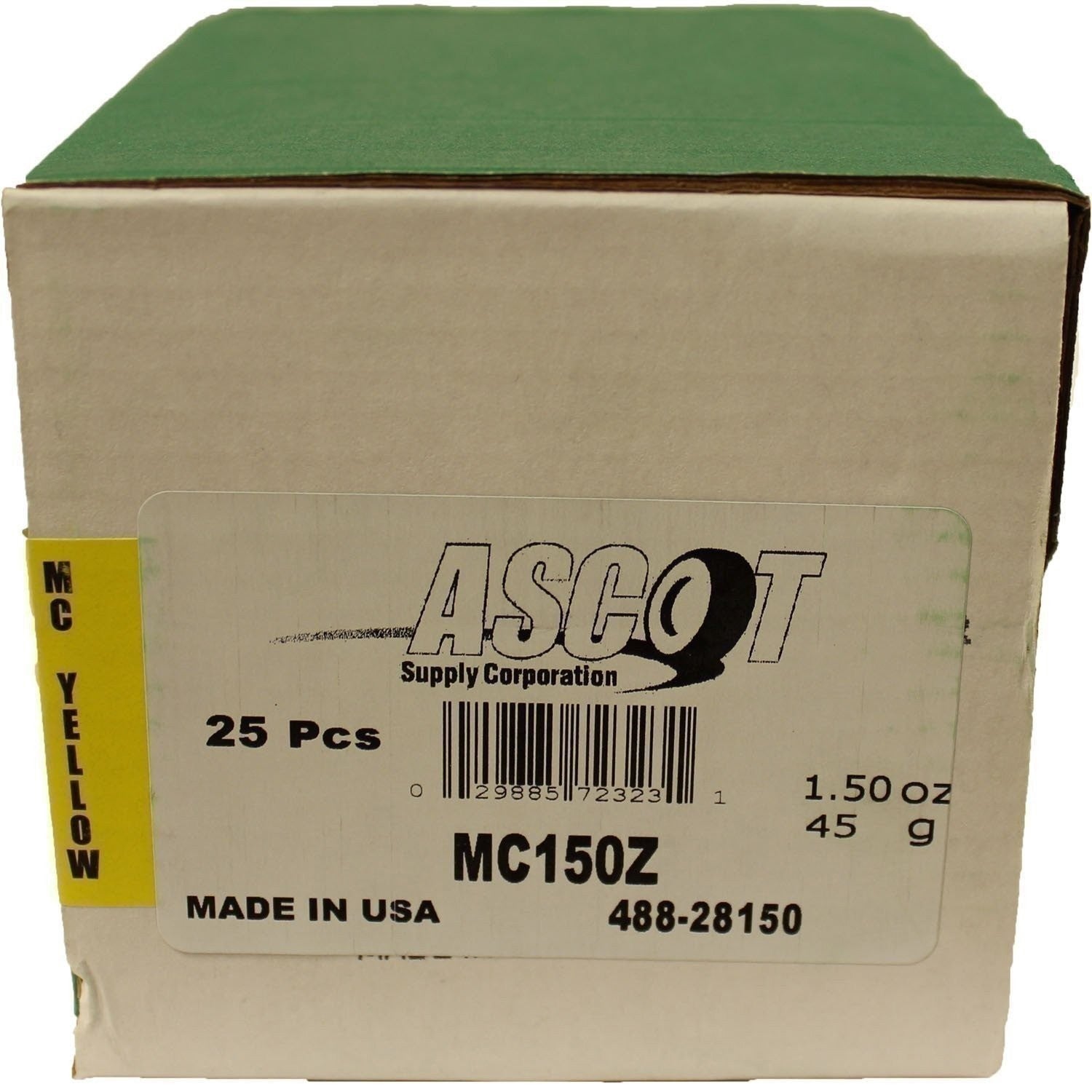 Perfect Equipment MC150Z Coated Zinc Wheel Weights 1.5oz Box of 25