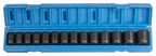 Grey Pneumatic 1412M 14-Piece 1/2" Drive Metric Socket Set Standard Length