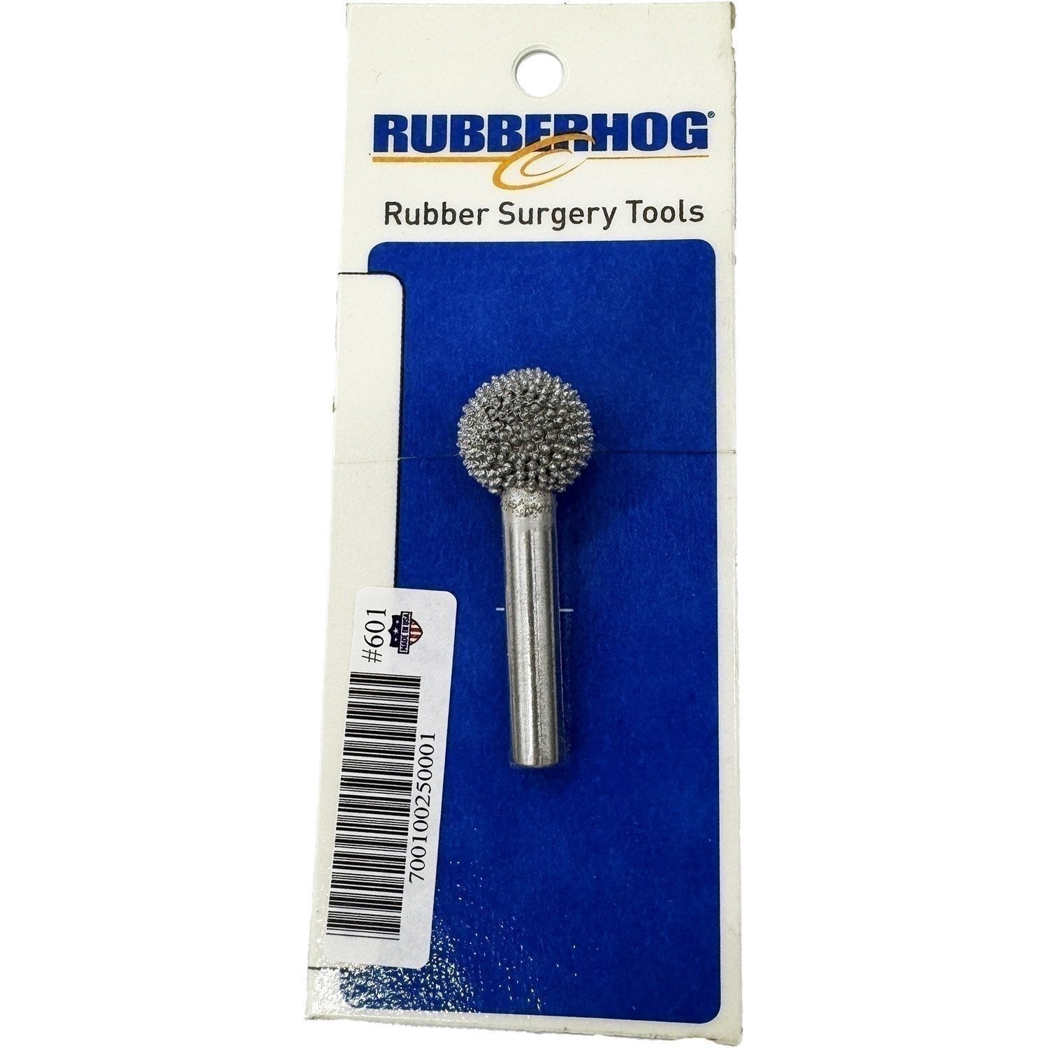 Rubberhog 5/8" Buffing Sphere 330 Grit SSG with 1/4" Shaft