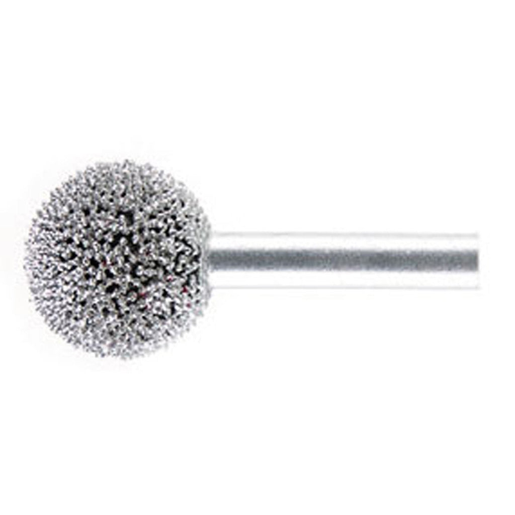 Rubberhog 7/8" Buffing Sphere Coarse 330 SSG with 1/4" Shaft