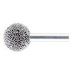 Rubberhog 7/8" Buffing Sphere Coarse 330 SSG with 1/4" Shaft