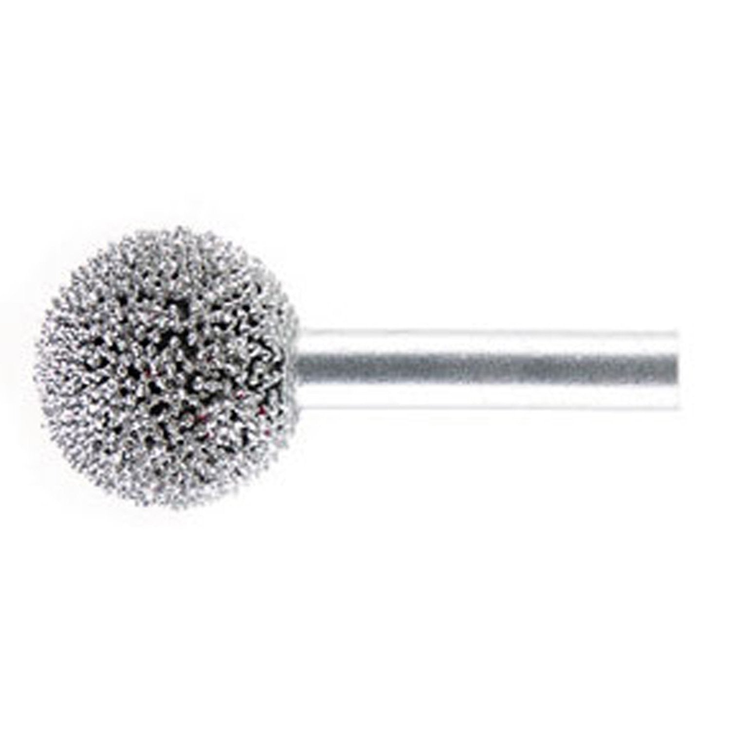 Rubberhog 7/8" Buffing Sphere Coarse 330 SSG with 1/4" Shaft