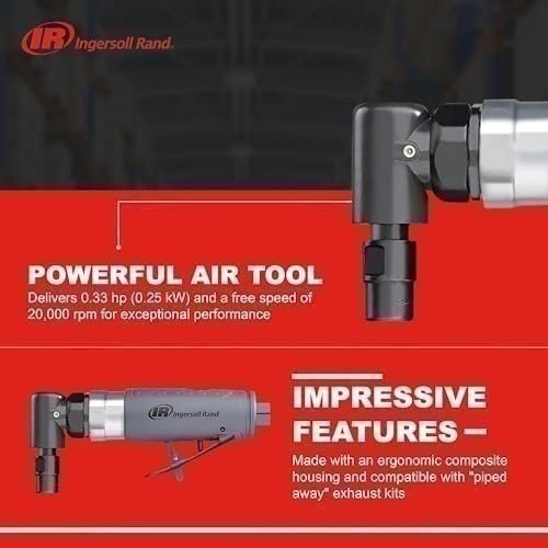 Ingersoll Rand IR302B Angle Die Grinder - Durable Composite Body Tool