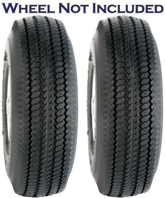 Greenball Sawtooth S389 Transmaster Utility Tire 3.50-6 4.10-6 4Ply Pack of 2