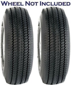 Greenball Sawtooth S389 Transmaster Utility Tire 3.50-6 4.10-6 4Ply Pack of 2