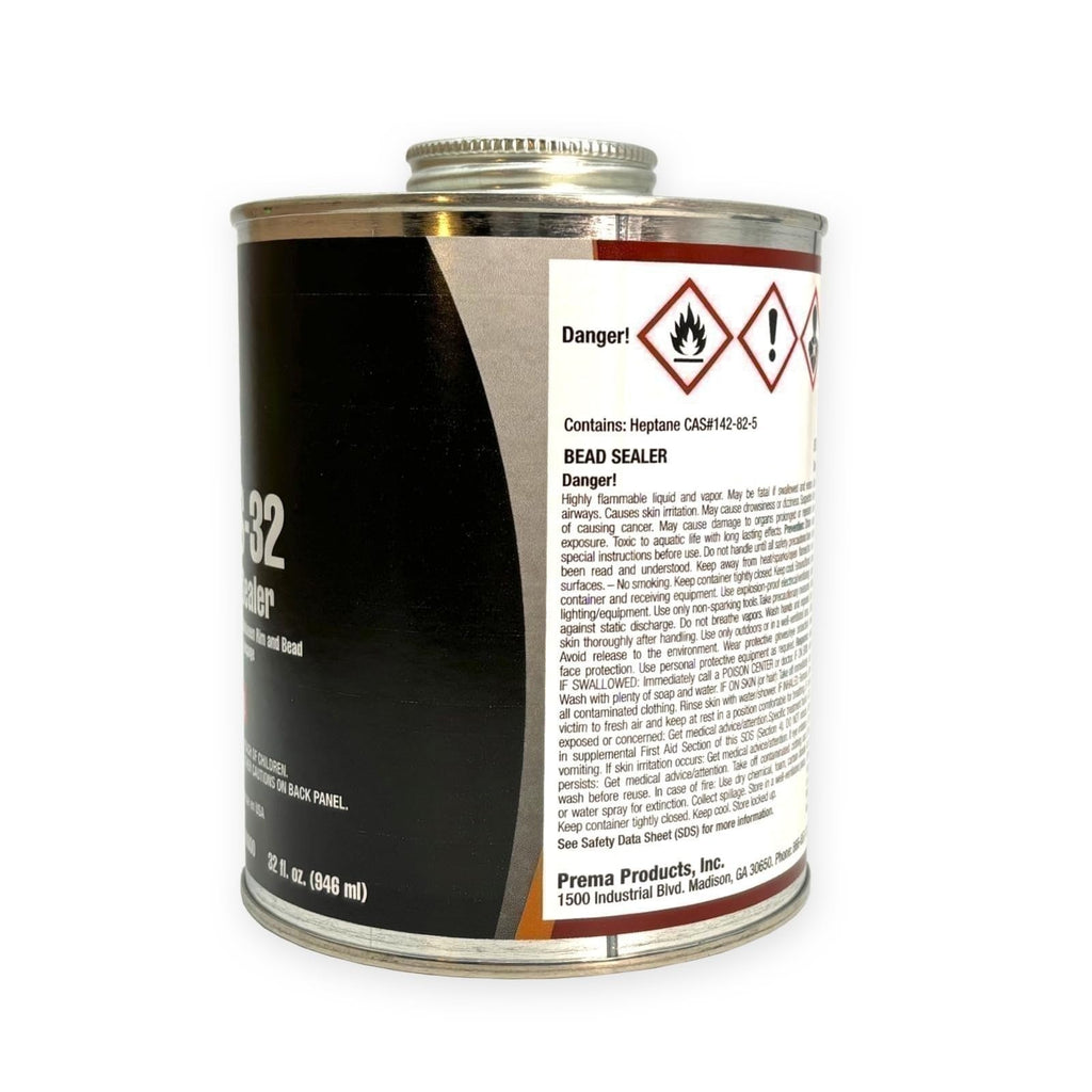 Prema PBS-32 32oz Bead Sealer with Brush Top Can for Auto Glass Repair