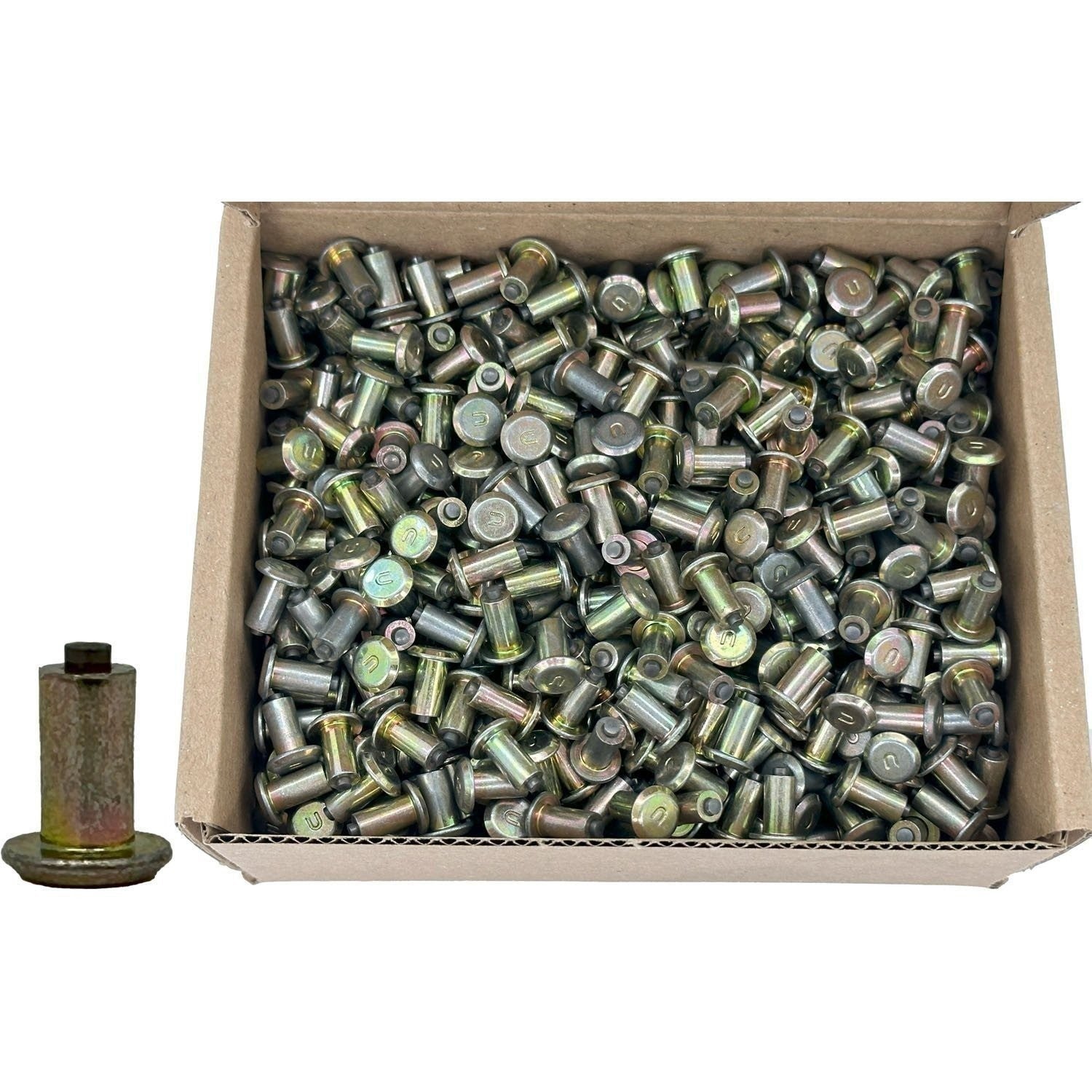 Ugigrip #12 Tungsten Tire Studs 1000PC for Winter Snow & Ice Traction