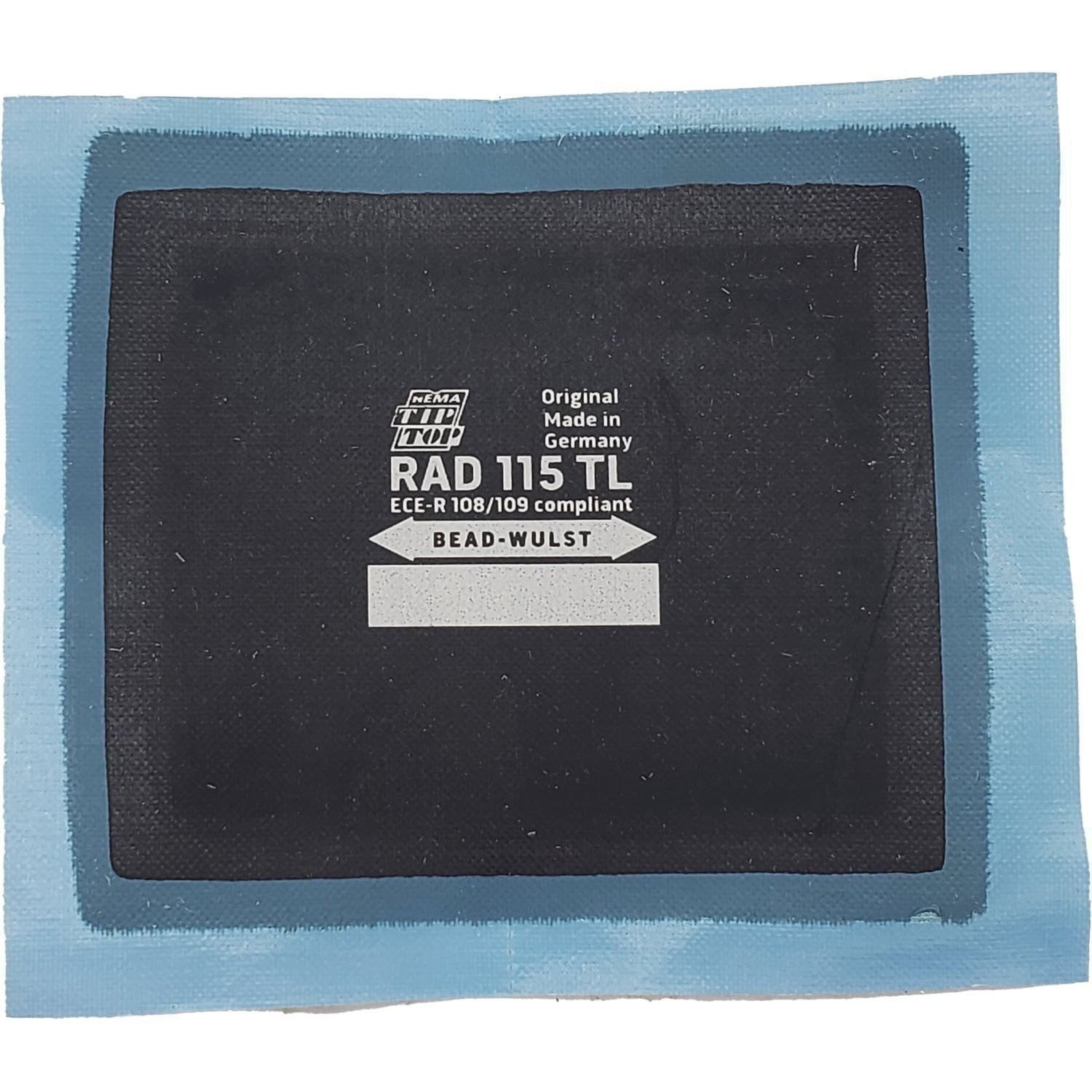 Rema Tip Top RAD-115 Radial Tire Repair Patch 3.5"x2.75" 1-Ply Box of 20