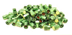 Nitrogen N2 Green Aluminum Tire Valve Caps - Pack of 100 (59-0019)