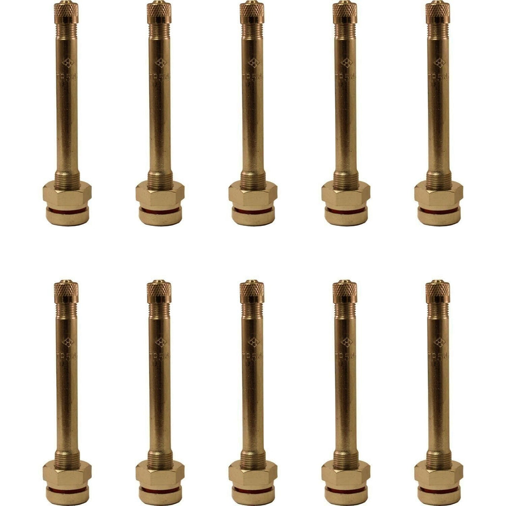 TR544 2.9" Metric Aluminum Truck Wheel Valve Stems Pack of 10