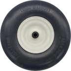 Marathon 30256 13x6.50-6 Flat Free Lawn & Garden Tire on Rim Smooth