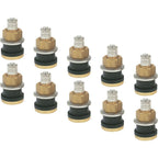 TR575 Brass Clamp-In Tubeless Truck Tire Valve Stem 1-1/8" Pack of 10