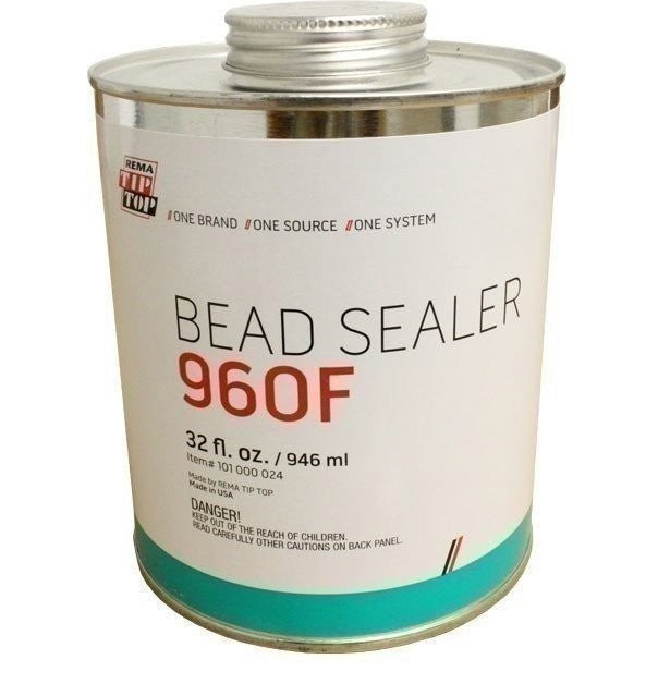 Rema Tip Top 960F Tire Bead Sealer 32oz Brush Top Pack of 2