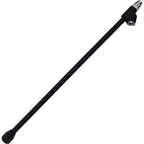 14" Black Dual Foot Lock-On Air Chuck - Premium Coated Tire Inflator Tool