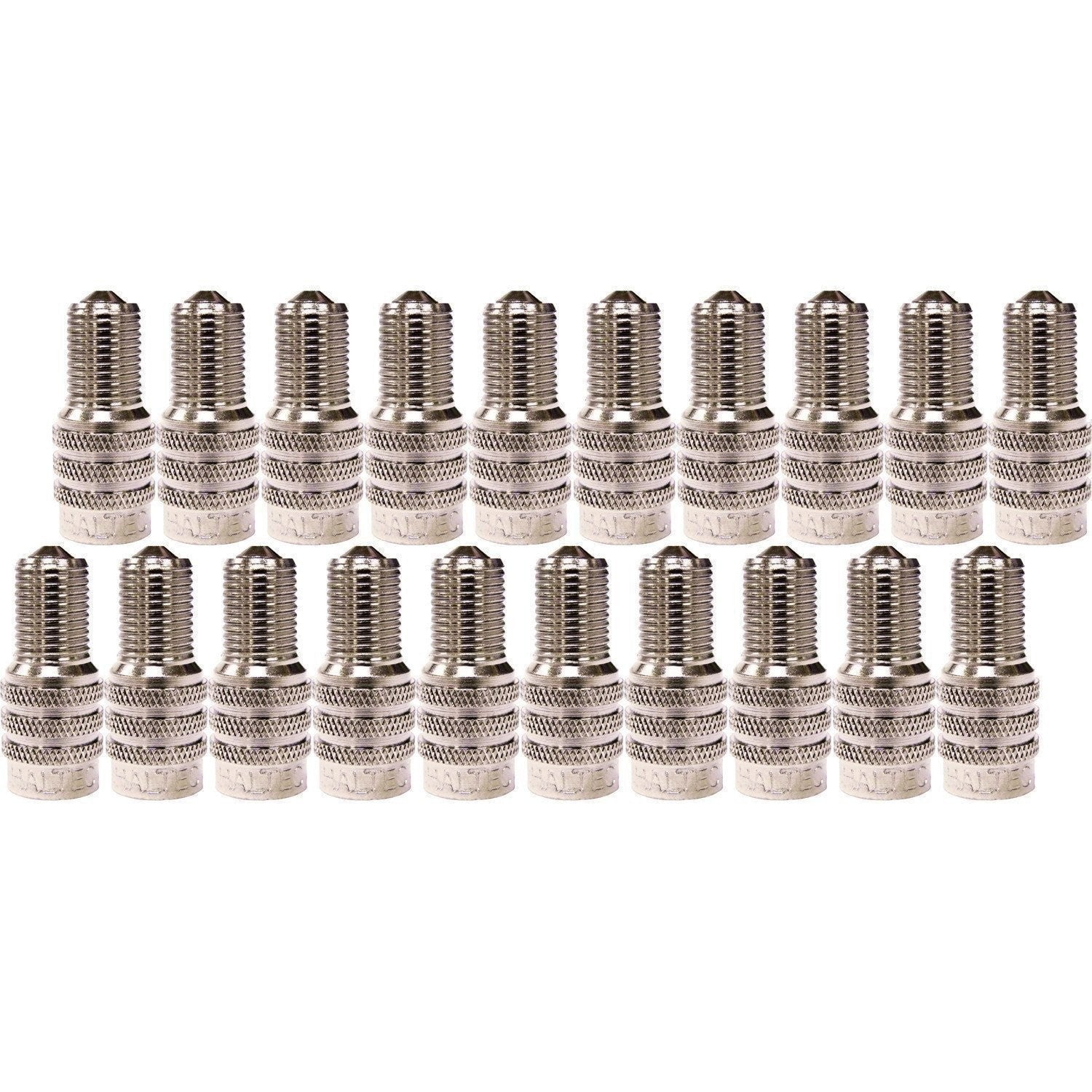 Haltec DS-1 Double Seal Flow-Through Valve Caps Pack of 20