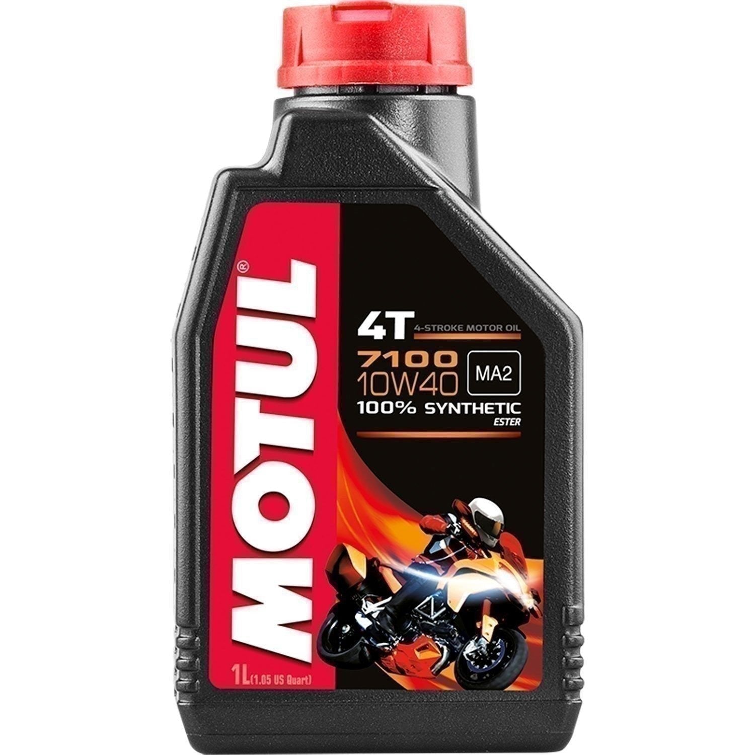Motul 7100 4T 10W40 Synthetic Motor Oil 1L - High Performance Engine Oil