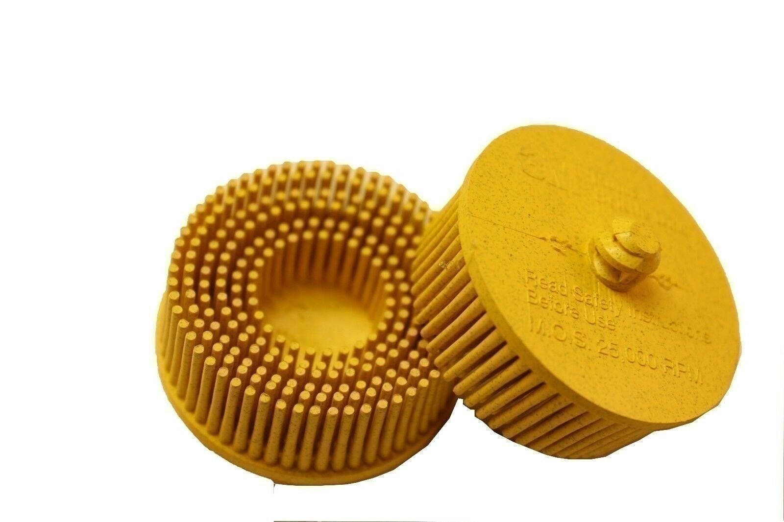 3M 07525 2" 80 Grit Scotch-Brite Roloc Bristle Disc, Pack of 2